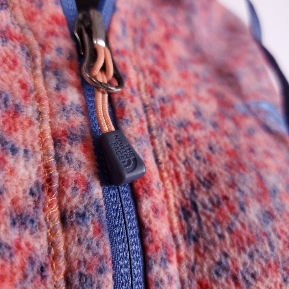 North Face Multicolor Full Zip Hooded Jacket - Picture 3 of 9